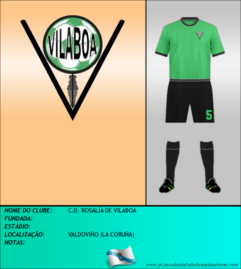 Escudo de C.D. ROSALÍA DE VILABOA