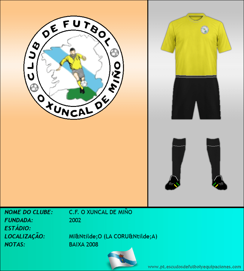 Escudo de C.F. O XUNCAL DE MIÑO