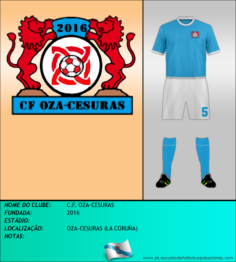 Escudo de C.F. OZA-CESURAS