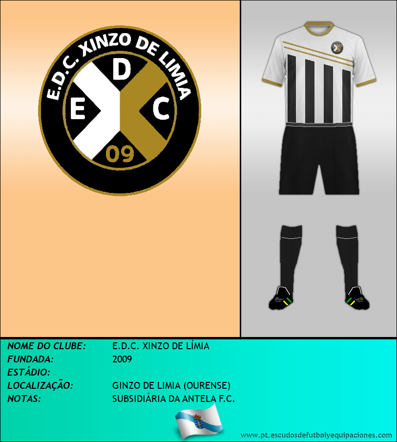 Escudo de E.D.C. XINZO DE LÍMIA