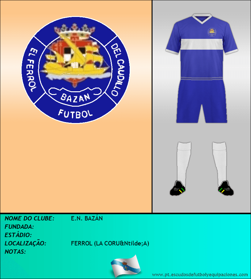 Escudo de E.N. BAZÁN