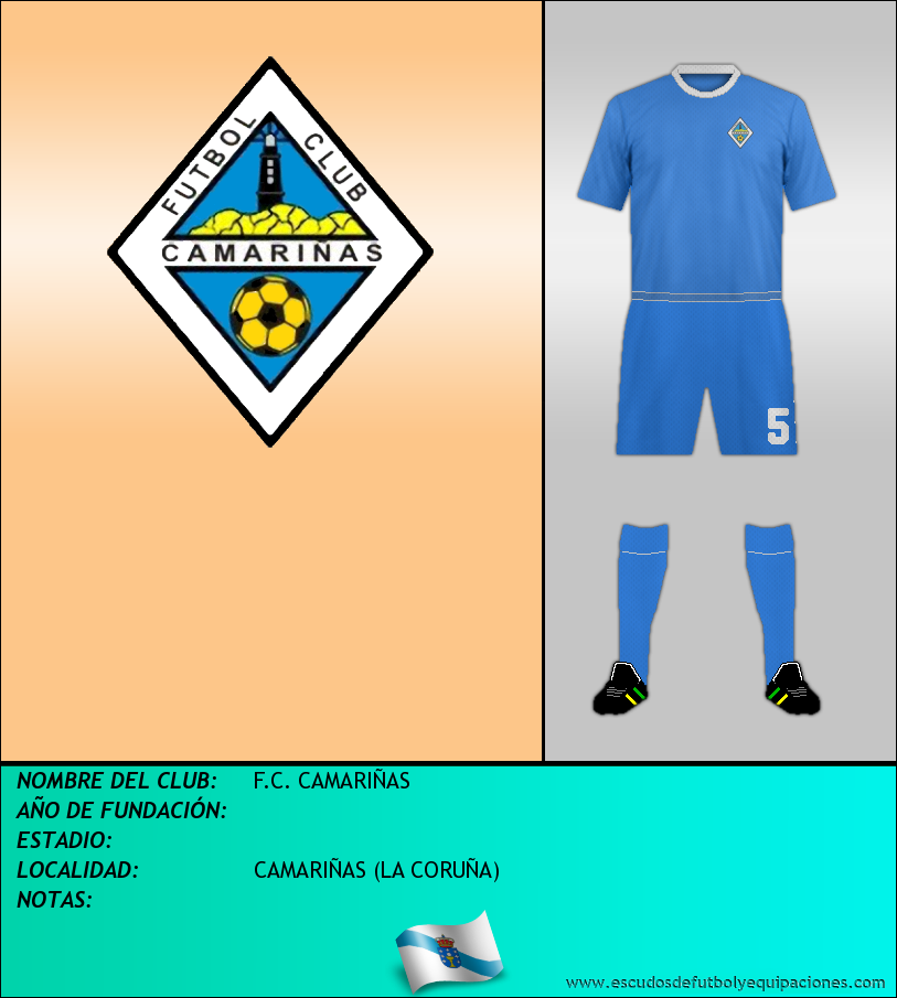 Escudo de F.C. CAMARIÑAS