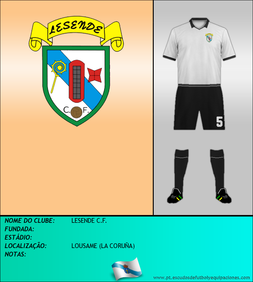 Escudo de LESENDE C.F.