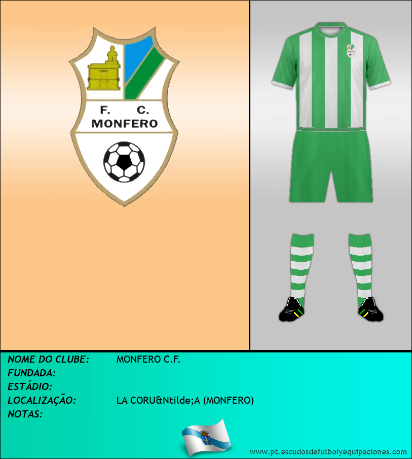 Escudo de MONFERO C.F.