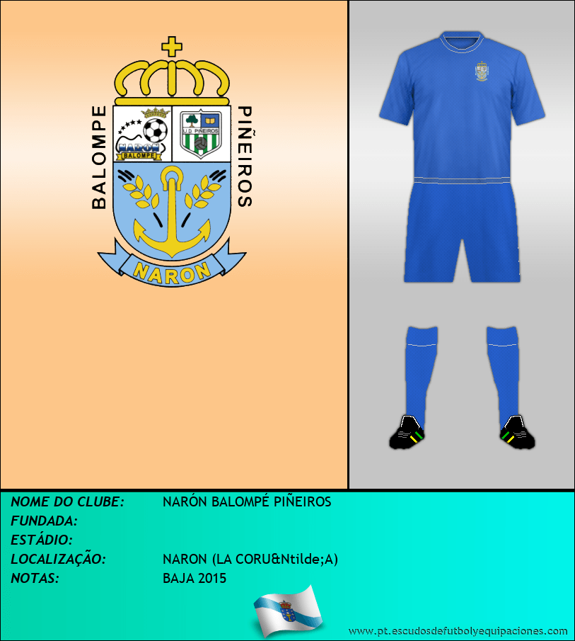 Escudo de NARÓN BALOMPÉ PIÑEIROS