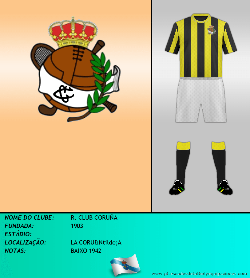 Escudo de R. CLUB CORUÑA