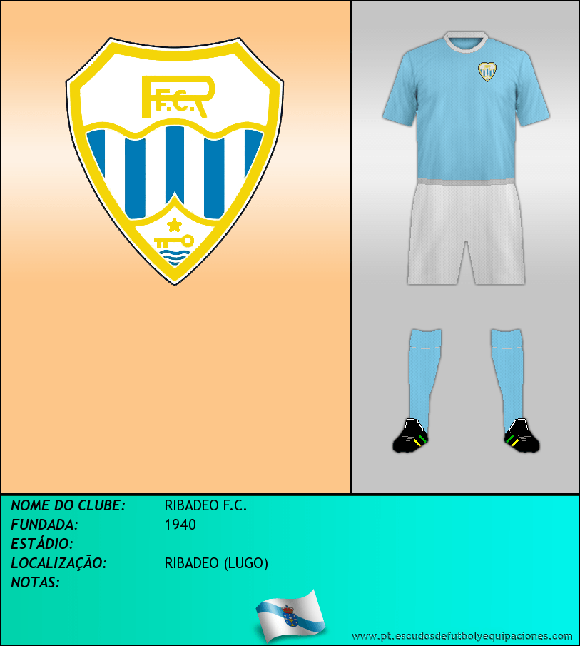 Escudo de RIBADEO F.C.