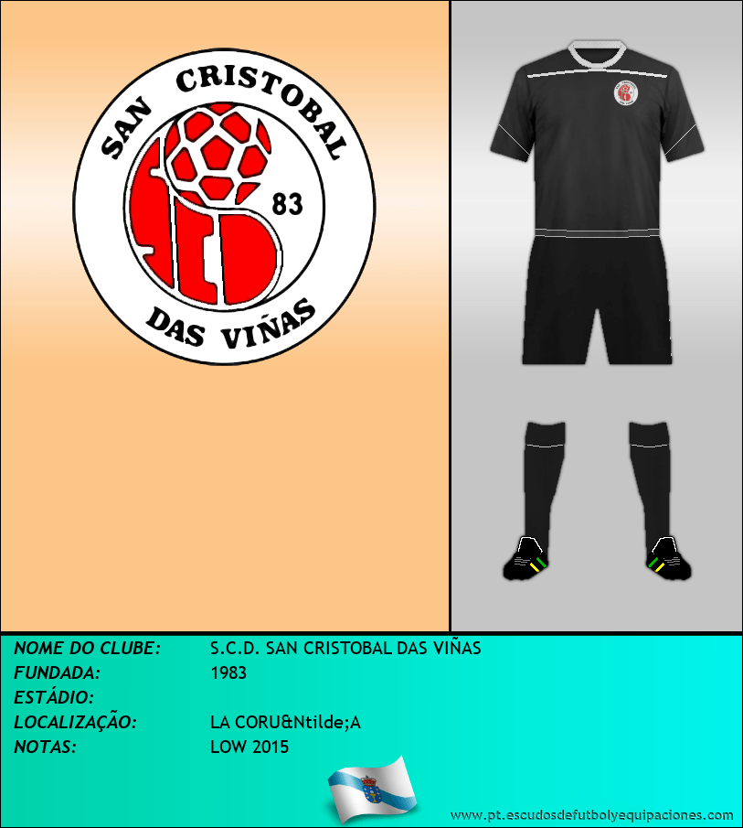 Escudo de S.C.D. SAN CRISTOBAL DAS VIÑAS