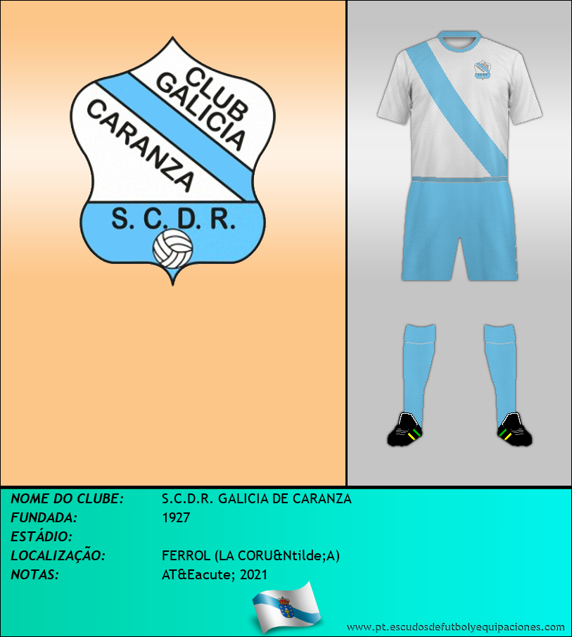 Escudo de S.C.D.R. GALICIA DE CARANZA