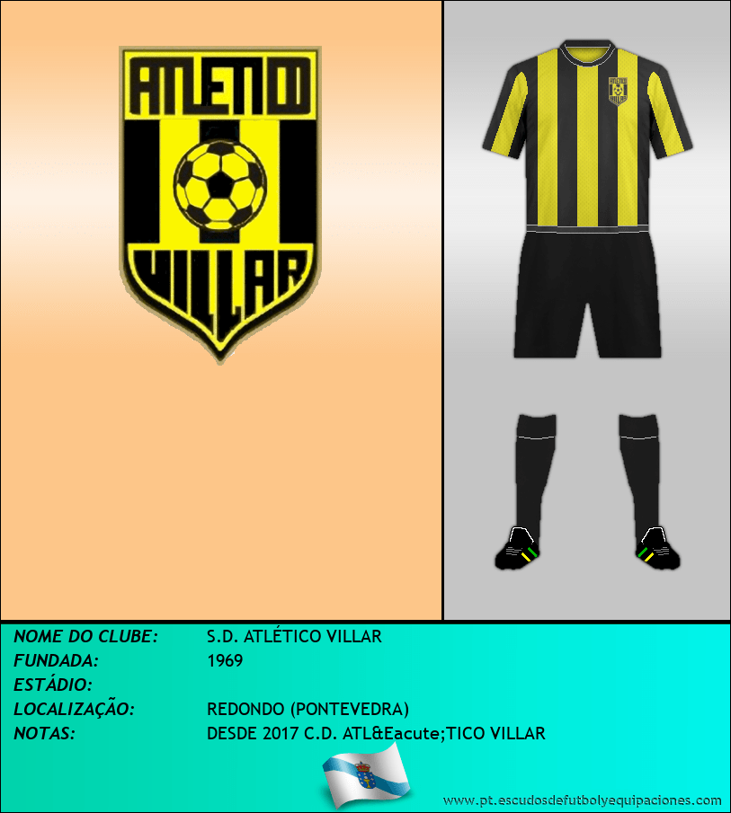 Escudo de S.D. ATLÉTICO VILLAR