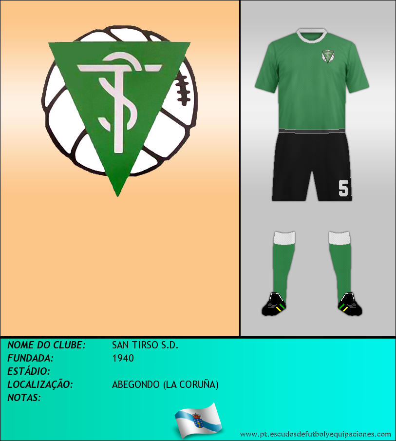 Escudo de SAN TIRSO S.D.