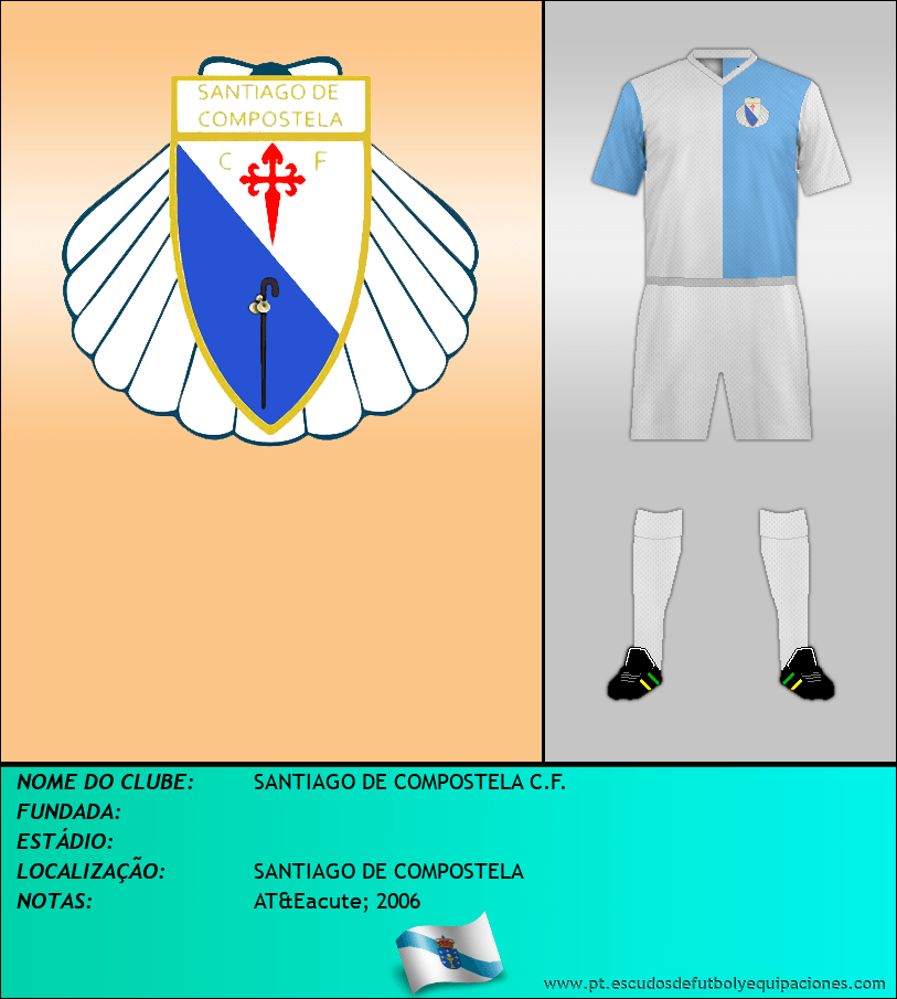 Escudo de SANTIAGO DE COMPOSTELA C.F.