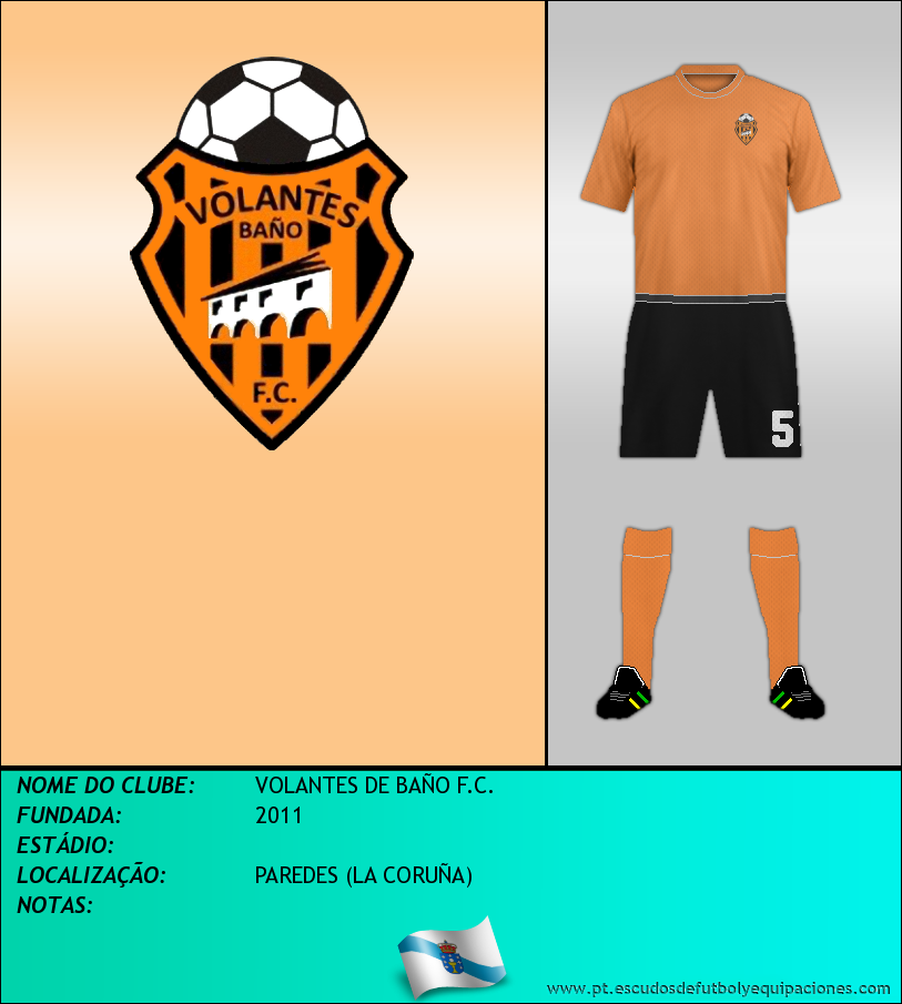 Escudo de VOLANTES DE BAÑO F.C.