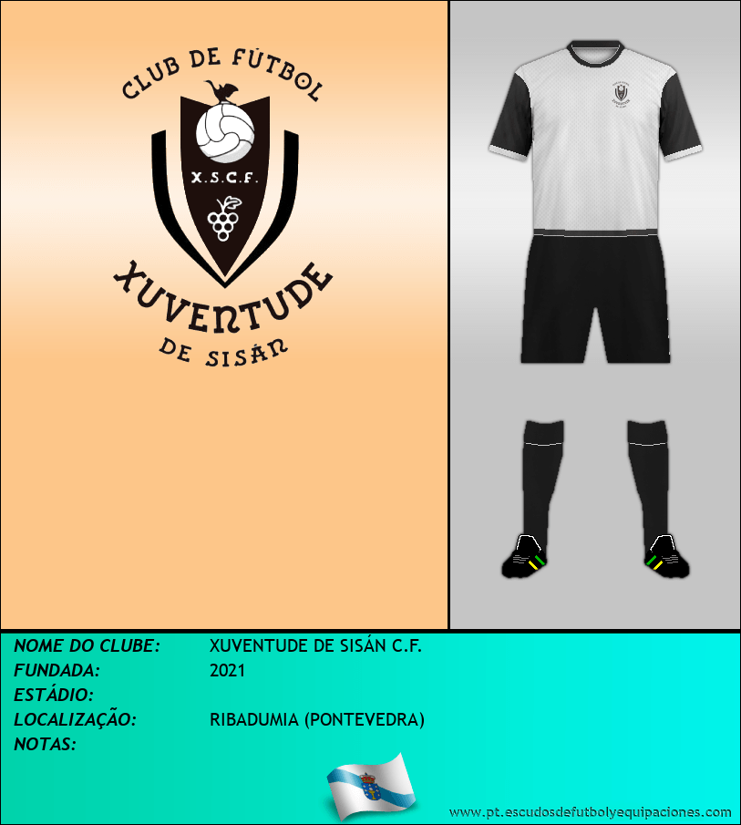 Escudo de XUVENTUDE DE SISÁN C.F.