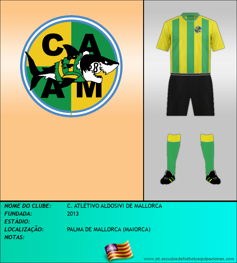Escudo de C. ATLÉTIVO ALDOSIVI DE MALLORCA