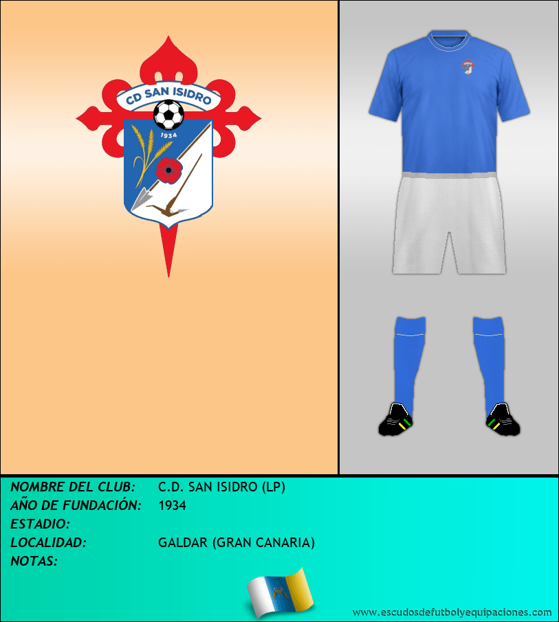 Escudo de C.D. SAN ISIDRO (LP)