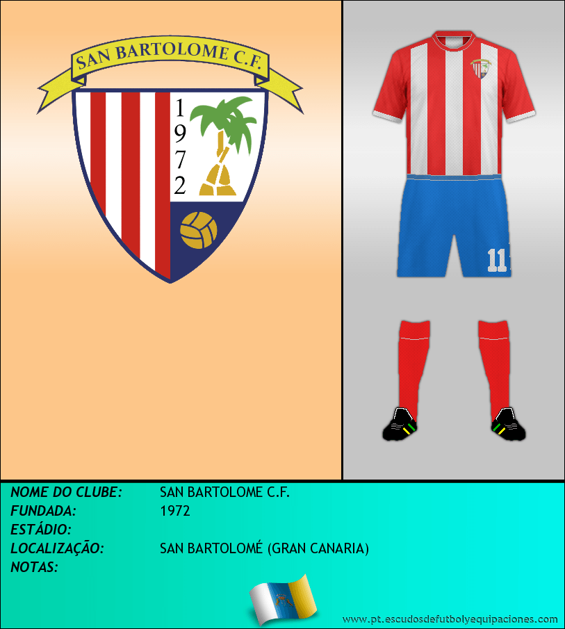 Escudo de SAN BARTOLOME C.F.