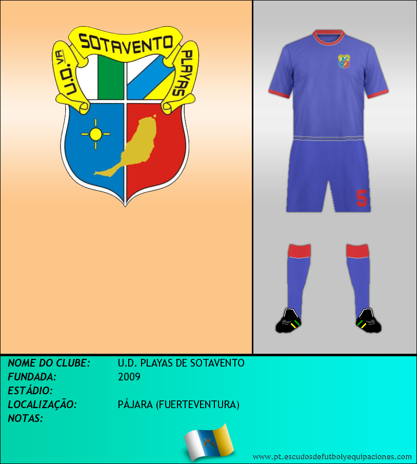 Escudo de U.D. PLAYAS DE SOTAVENTO