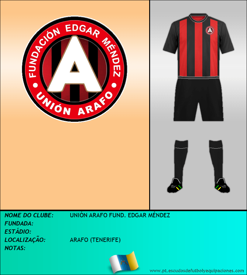 Escudo de UNIÓN ARAFO FUND. EDGAR MÉNDEZ
