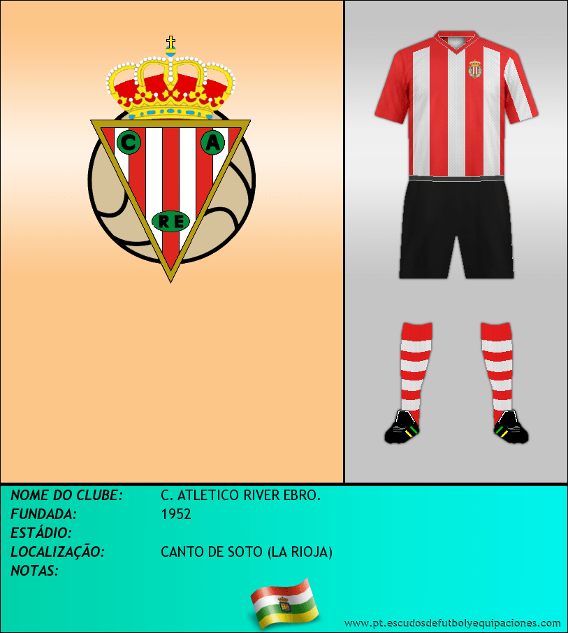 Escudo de C. ATLETICO RIVER EBRO.