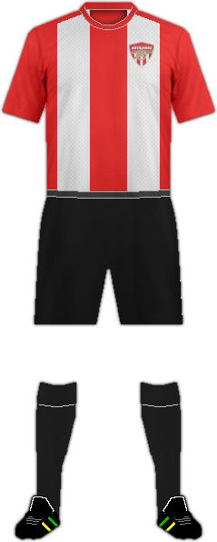 Equipación ATLÉTICO ARTILLEROS