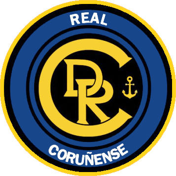 Escudo de C.D. REAL CORUÑENSE (MADRID)