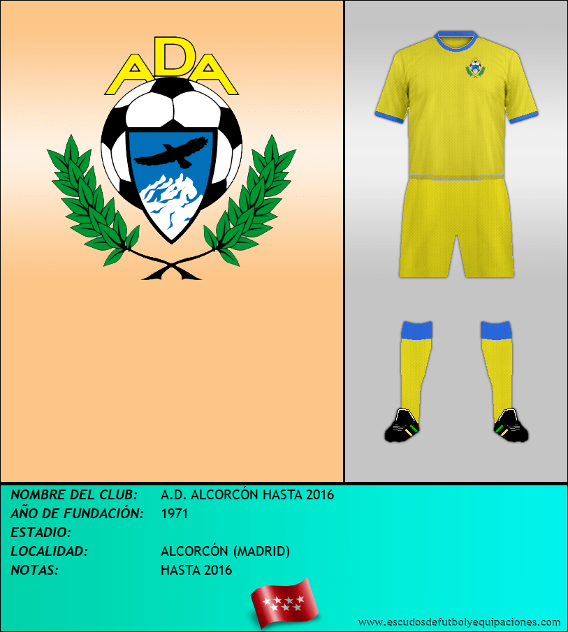 Escudo de A.D. ALCORCÓN HASTA 2016