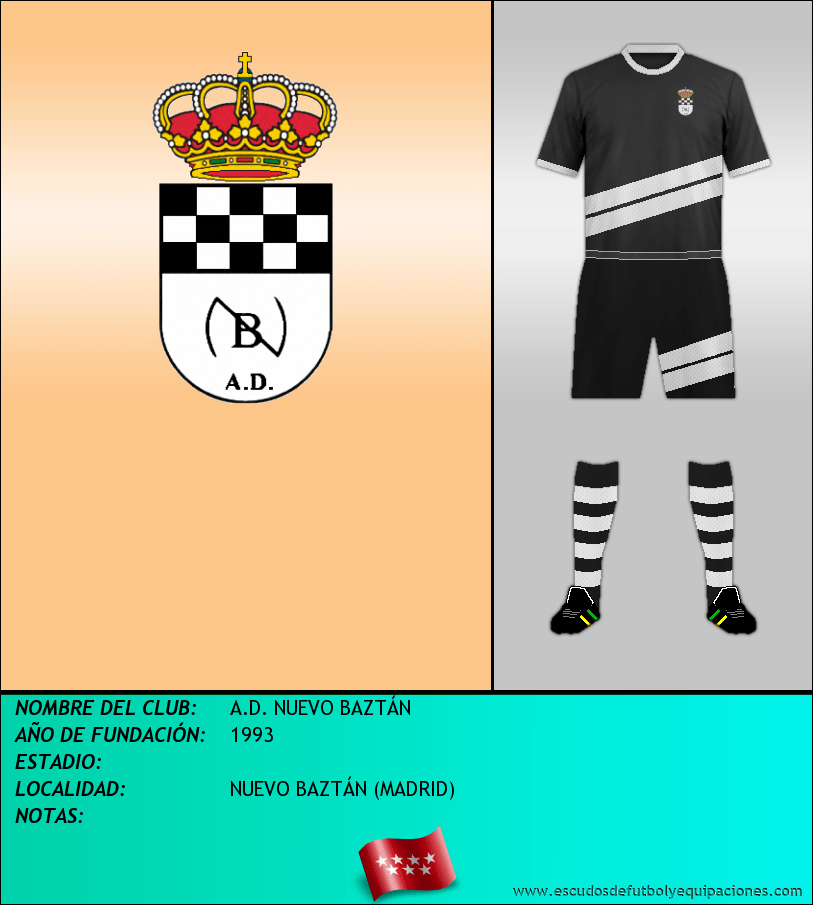Escudo de A.D. NUEVO BAZTÁN