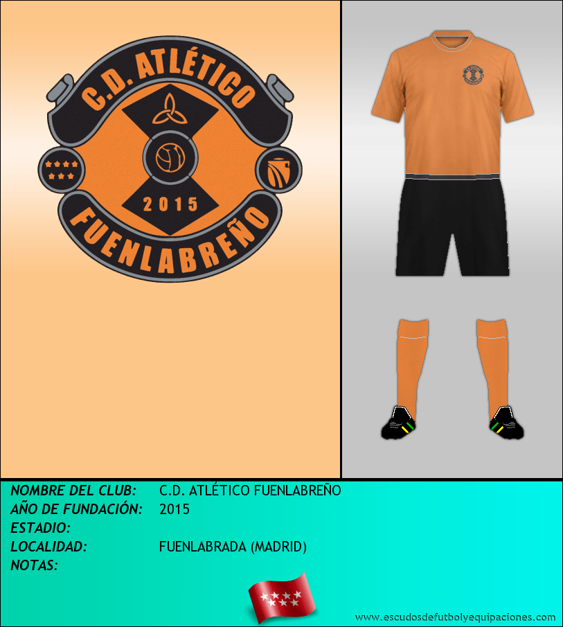 Escudo de C.D. ATLÉTICO FUENLABREÑO
