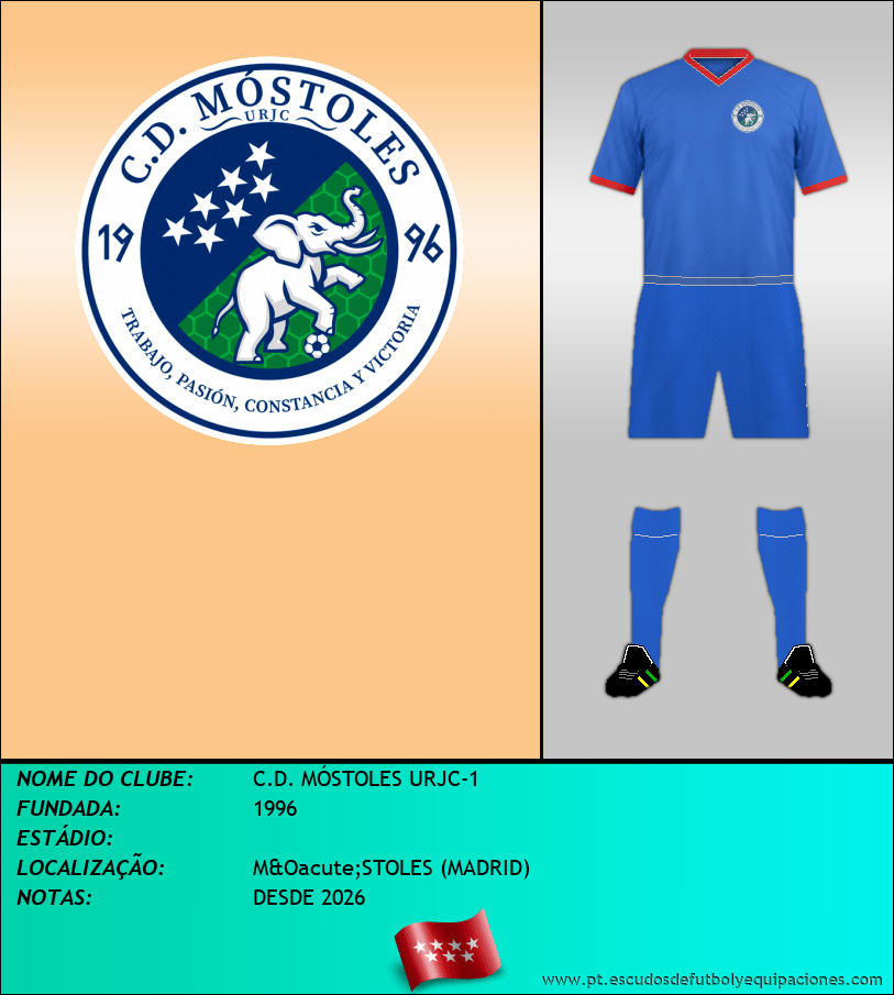 Escudo de C.D. MÓSTOLES URJC-1