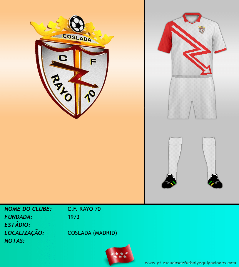 Escudo de C.F. RAYO 70