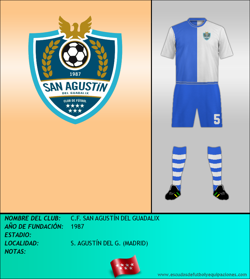 Escudo de C.F. SAN AGUSTÍN DEL GUADALIX