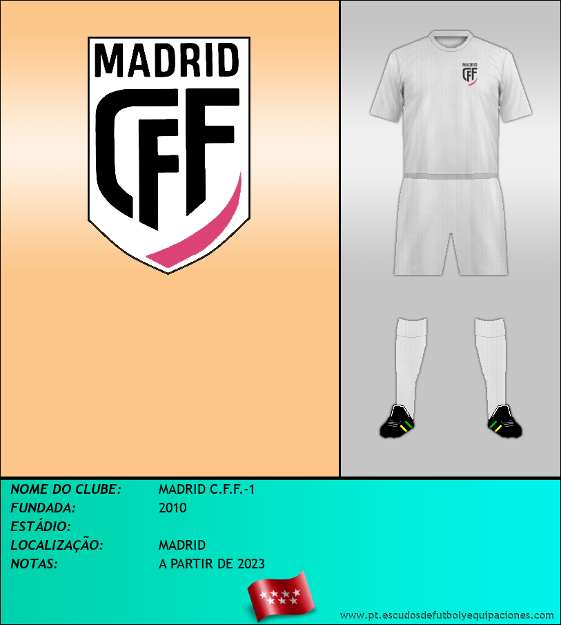 Escudo de MADRID C.F.F.-1