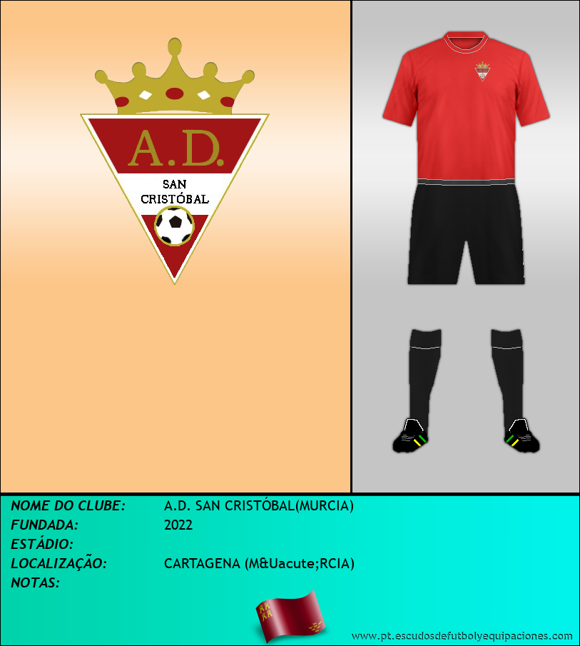 Escudo de A.D. SAN CRISTÓBAL(MURCIA)