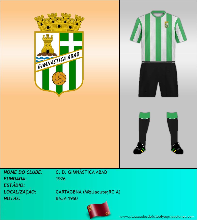 Escudo de C. D. GIMNÁSTICA ABAD