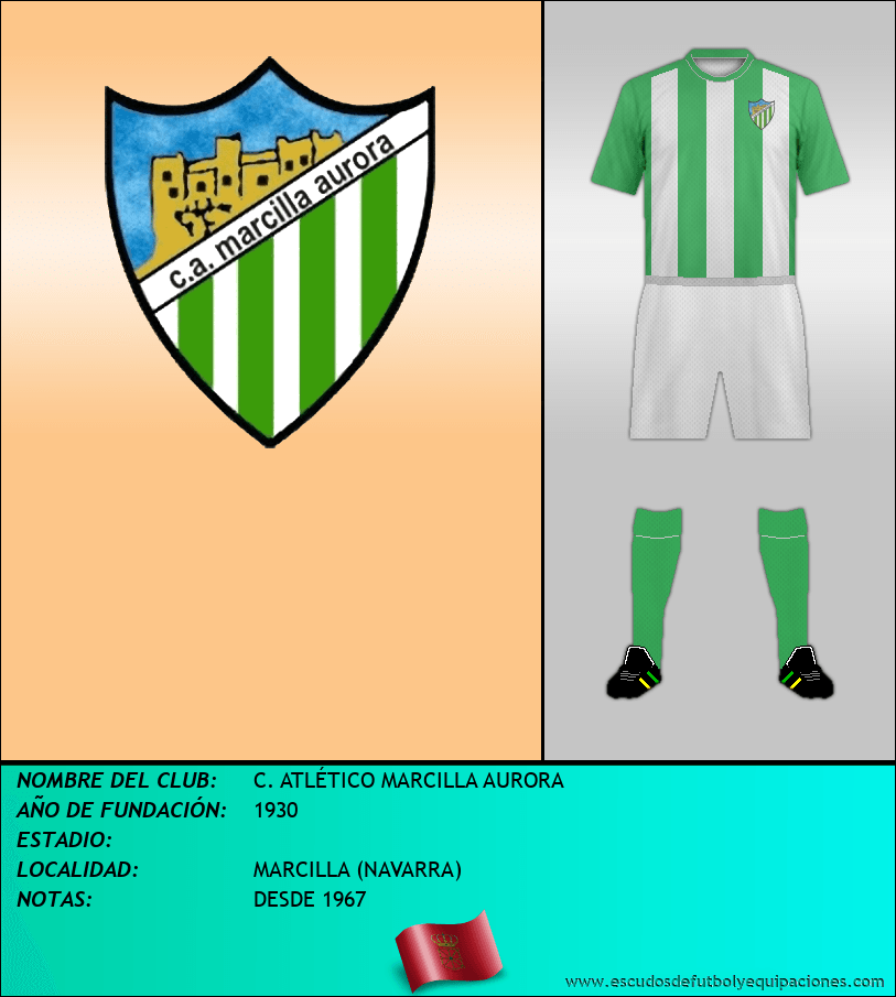 Escudo de C. ATLÉTICO MARCILLA AURORA
