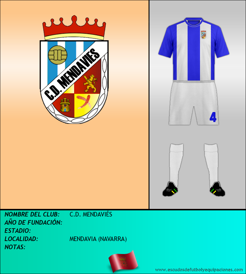 Escudo de C.D. MENDAVIÉS