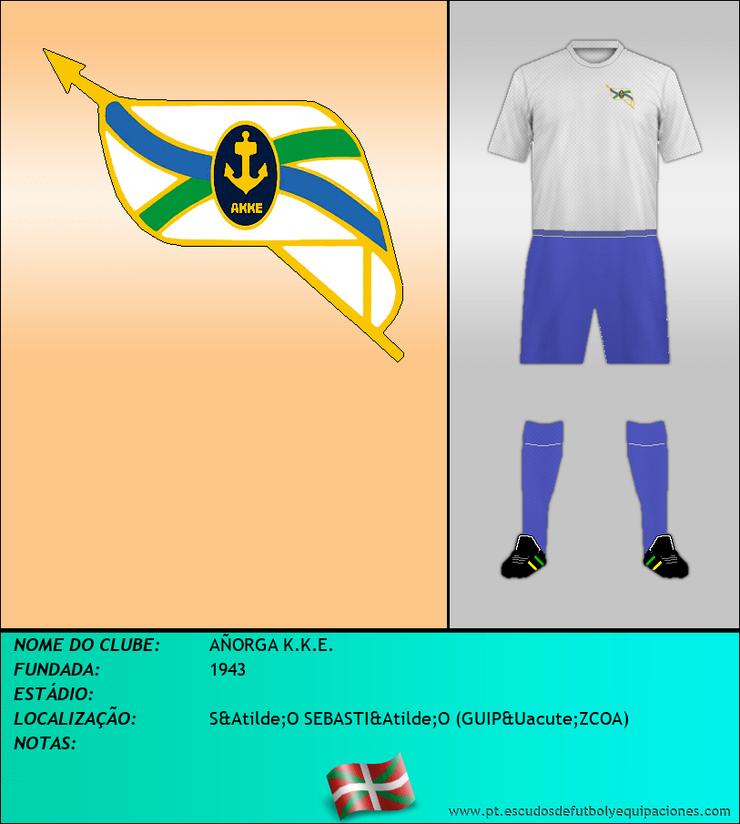 Escudo de AÑORGA K.K.E.