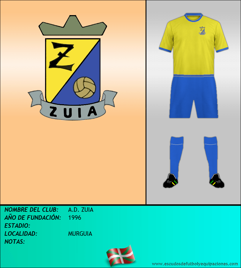 Escudo de A.D. ZUIA