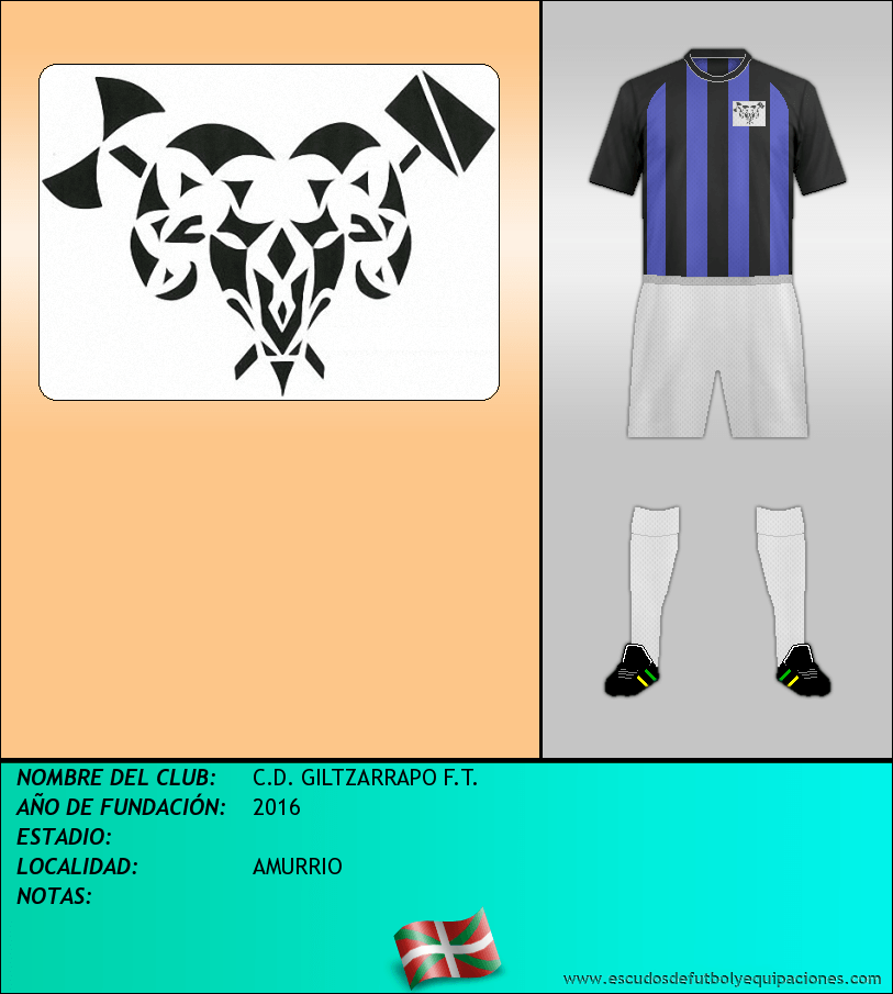 Escudo de C.D. GILTZARRAPO F.T.