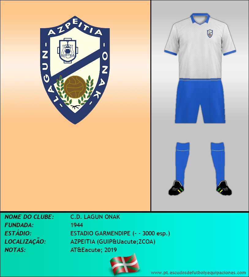 Escudo de C.D. LAGUN ONAK