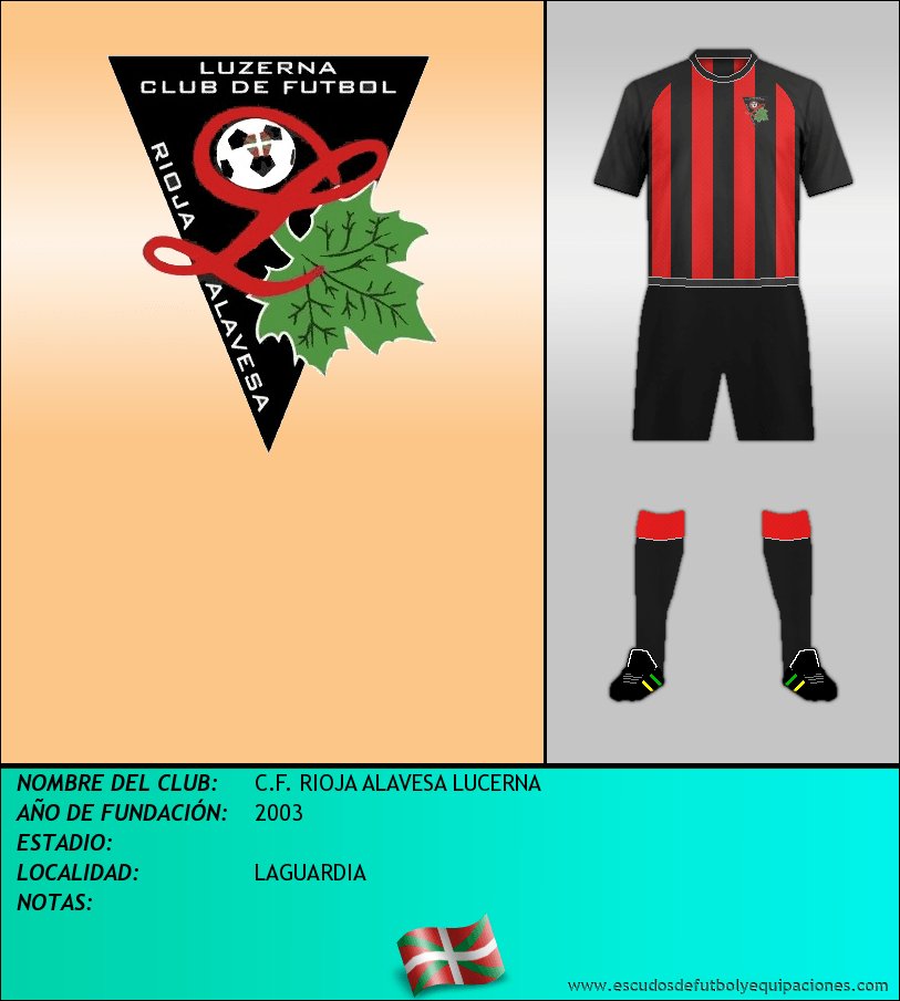 Escudo de C.F. RIOJA ALAVESA LUCERNA