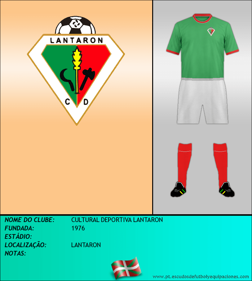 Escudo de CULTURAL DEPORTIVA LANTARON