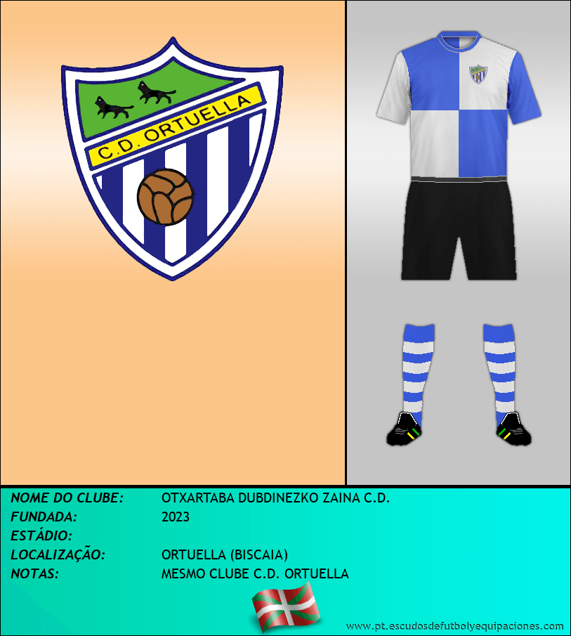 Escudo de OTXARTABA DUBDINEZKO ZAINA C.D.