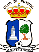 Escudo de LA FONT DE LA FIGUERA C.F.-min
