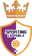 Escudo de SPORTING LA POBLA C.F.-min