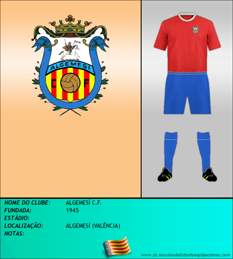 Escudo de ALGEMESÍ C.F.