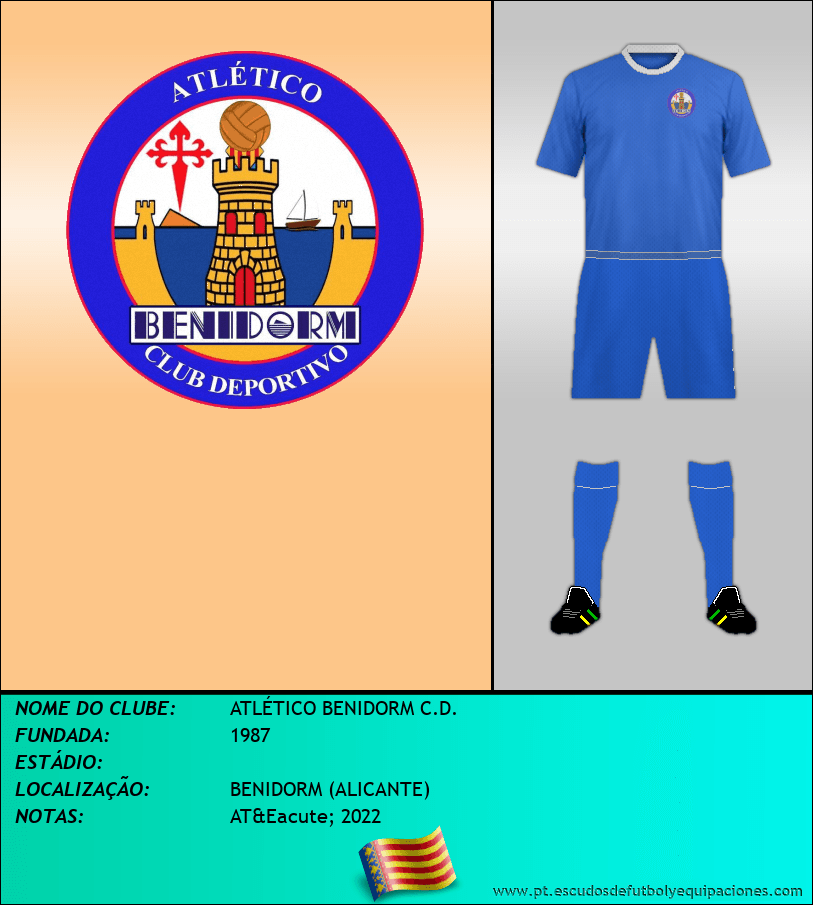 Escudo de ATLÉTICO BENIDORM C.D.