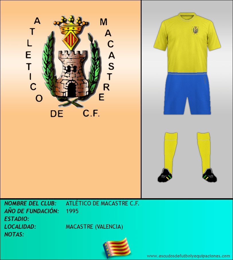 Escudo de ATLÉTICO DE MACASTRE C.F.