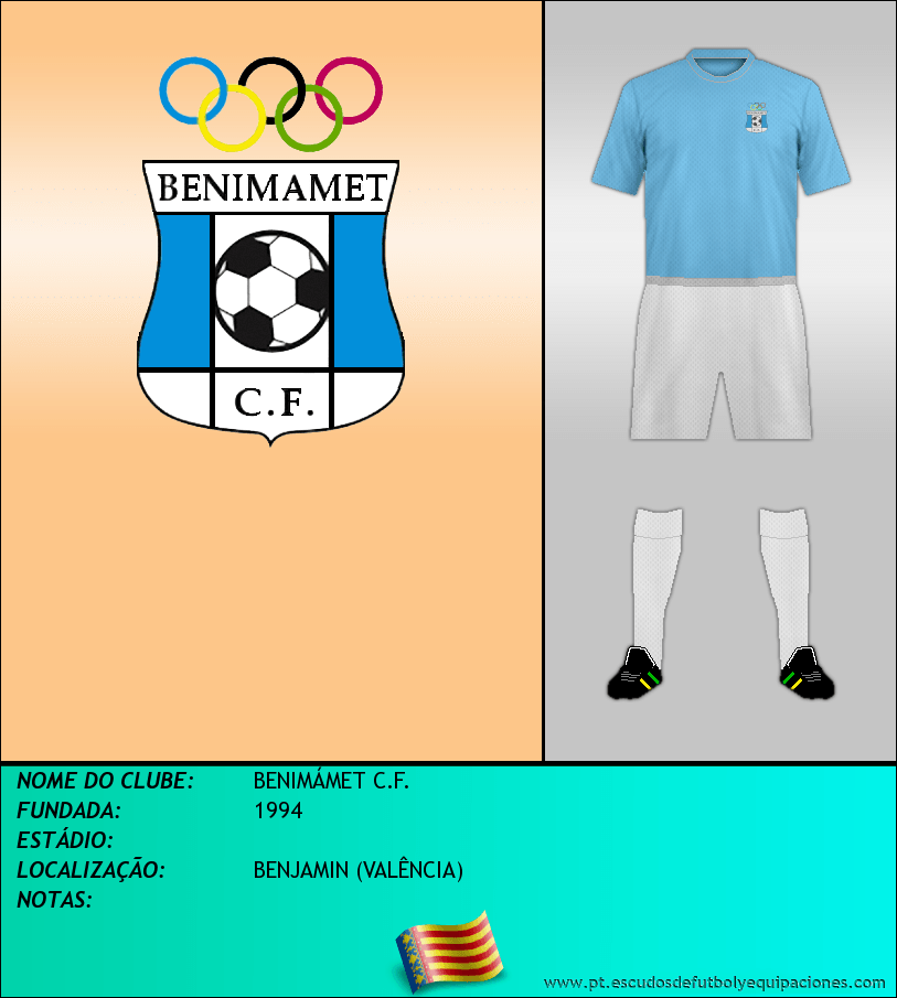 Escudo de BENIMÁMET C.F.